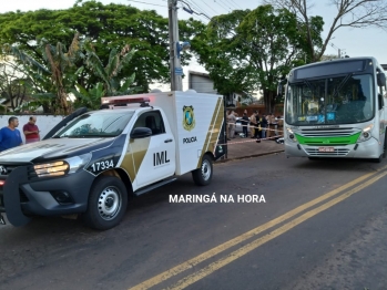 foto de Motociclista morre a caminho do trabalho após acidente com ônibus em Maringá