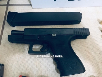 foto de PM apreende pistola e centenas de munições na casa de idosa em Maringá