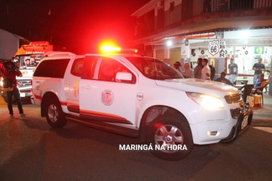 foto de Câmera filma atropelamento de pedestre em Maringá