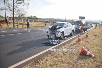 foto de Idoso morre ao ser atropelado por caminhonete em Mandaguari 