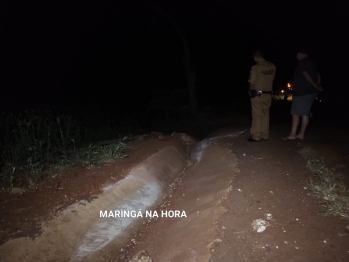 foto de Jovem de 18 anos perde a vida após veículo capotar e cair em ribanceira entre Doutor Camargo e Ivatuba