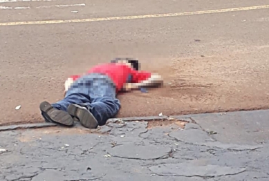 foto de Homem é executado a tiros no Jardim Alvorada em Maringá 