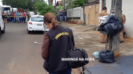 foto de Execução - Homicídio no Jardim Alvorada em Maringá 