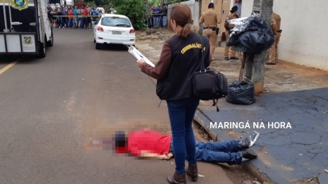 foto de Execução - Homicídio no Jardim Alvorada em Maringá 