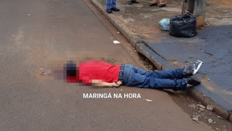 foto de Execução - Homicídio no Jardim Alvorada em Maringá 