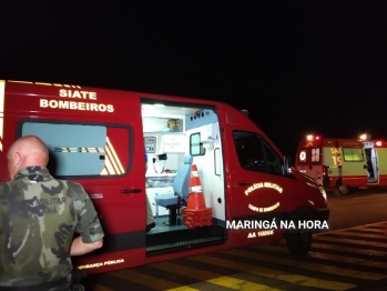 foto de Ciclista Haitiano morre após violenta colisão frontal com veículo na marginal da rodovia entre Paiçandu e Maringá