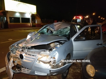 foto de Ciclista Haitiano morre após violenta colisão frontal com veículo na marginal da rodovia entre Paiçandu e Maringá