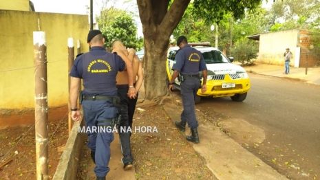 foto de Quadrilha presa - Quatro assaltantes foram presos pela PM e GM após invadirem casa lotérica em Sarandi 