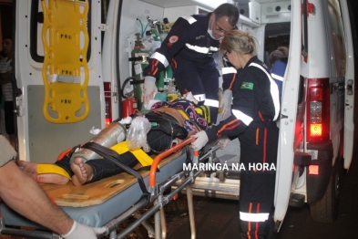 foto de Mulher é socorrida em estado grave após ser espancada pelo namorado