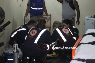 foto de Mulher é socorrida em estado grave após ser espancada pelo namorado