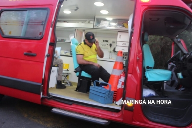 foto de Agentes da Semob são atropelados por motorista embriagado enquanto atendiam uma ocorrência de acidente em Maringá