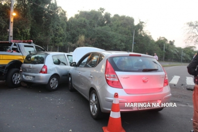 foto de Agentes da Semob são atropelados por motorista embriagado enquanto atendiam uma ocorrência de acidente em Maringá