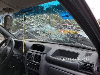 foto de Agentes da Semob são atropelados por motorista embriagado enquanto atendiam uma ocorrência de acidente em Maringá