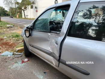 foto de Agentes da Semob são atropelados por motorista embriagado enquanto atendiam uma ocorrência de acidente em Maringá