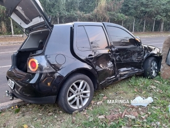 foto de Agentes da Semob são atropelados por motorista embriagado enquanto atendiam uma ocorrência de acidente em Maringá