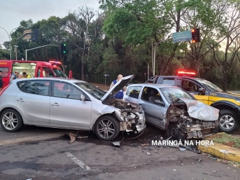 foto de Agentes da Semob são atropelados por motorista embriagado enquanto atendiam uma ocorrência de acidente em Maringá