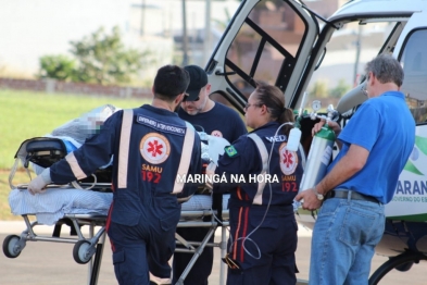 foto de Grave - Adolescente é socorrida em estado grave ao sofrer queimaduras 