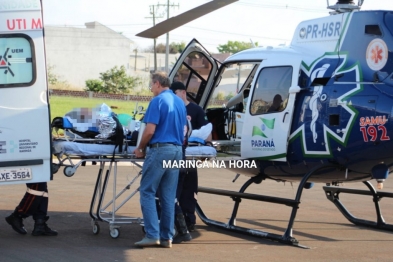 foto de Grave - Adolescente é socorrida em estado grave ao sofrer queimaduras 