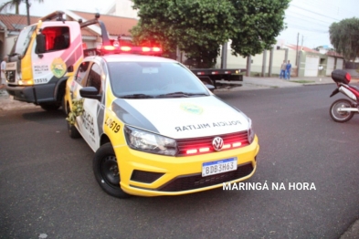 foto de Policiais Militares ficam feridos após grave acidente com viatura em Maringá