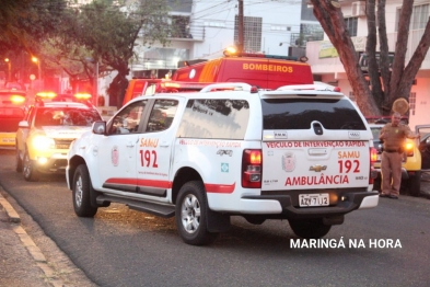 foto de Policiais Militares ficam feridos após grave acidente com viatura em Maringá