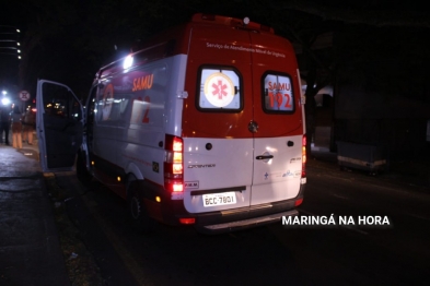 foto de Após tentar separar briga de casal, homem leva sete facadas em Maringá