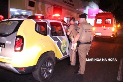 foto de Após tentar separar briga de casal, homem leva sete facadas em Maringá