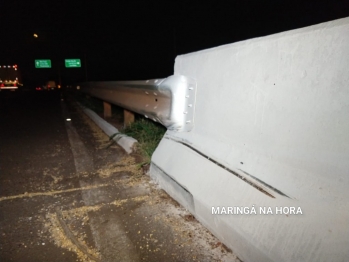 foto de Motociclista cai em ribanceira na PR-323 em Paiçandu