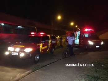 foto de Motociclista cai em ribanceira na PR-323 em Paiçandu