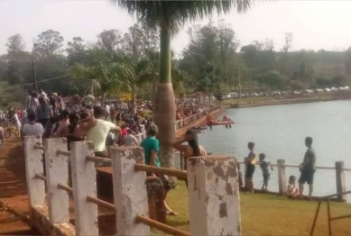 foto de Lamentável – Adolescentes morrem afogados em lago de Apucarana