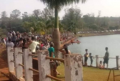 foto de Dois adolescentes de 12 e 13 anos morreram afogados no lago, em Apucarana