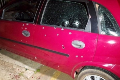 foto de Família é executada no Paraná – carro ocupado pelas vítimas foi atingido por mais de 50 tiros