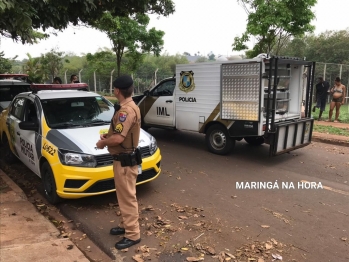 foto de Homem é morto com tiros na cabeça no Jardim Universo em Maringá