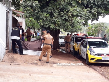 foto de Homem é morto com tiros na cabeça no Jardim Universo em Maringá