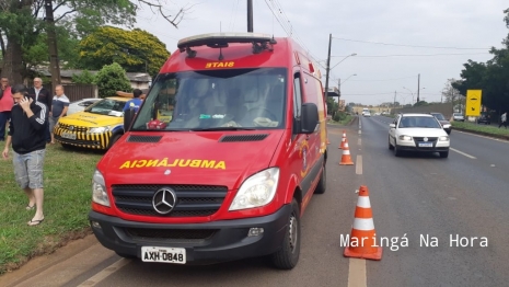 foto de Motorista de caminhão ao desviar de cachorro sofre grave acidente na BR-376 em Iguatemi