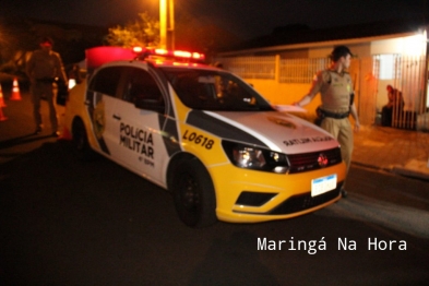 foto de Motoqueiro sofre ferimentos graves ao bater em ônibus em Maringá 