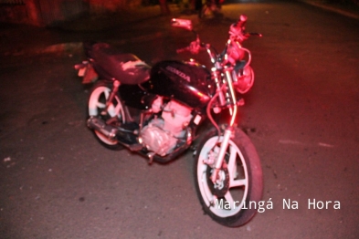 foto de Motoqueiro sofre ferimentos graves ao bater em ônibus em Maringá 