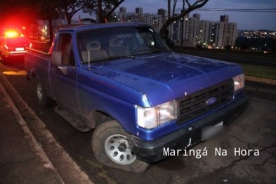 foto de Perseguição e tiros para recuperar caminhonete roubada em Maringá