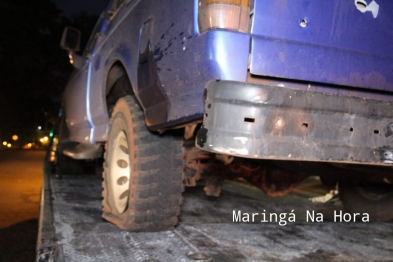 foto de Perseguição e tiros para recuperar caminhonete roubada em Maringá