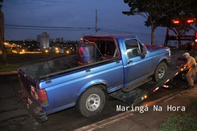 foto de Perseguição e tiros para recuperar caminhonete roubada em Maringá