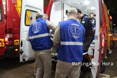 foto de Homem tenta matar a própria companheira em Maringá