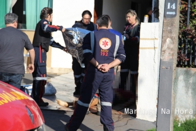 foto de Jovem é executado a tiros no quintal da casa onde morava em Maringá