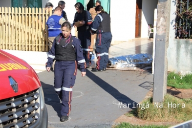 foto de Jovem é executado a tiros no quintal da casa onde morava em Maringá