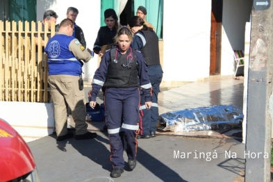 foto de Jovem é executado a tiros no quintal da casa onde morava em Maringá