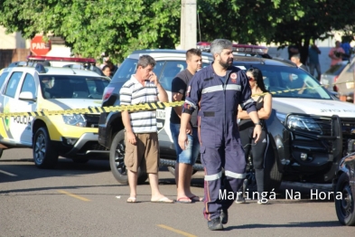 foto de Jovem é executado a tiros no quintal da casa onde morava em Maringá