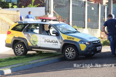 foto de Jovem é executado a tiros no quintal da casa onde morava em Maringá