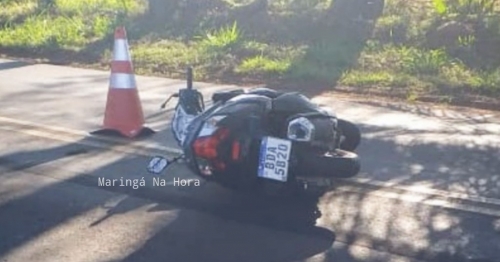 Óbito – queda de moto seguida de atropelamento fatal na região de Maringá