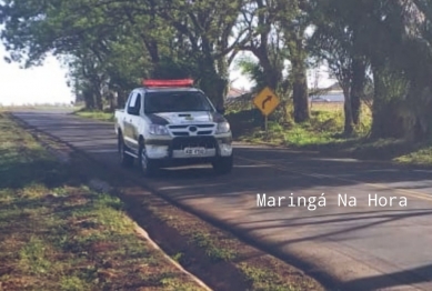 foto de Óbito – queda de moto seguida de atropelamento fatal na região de Maringá