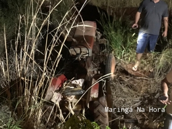 foto de Dois idosos ficaram gravemente feridos em um acidente violento registado entre Marialva e o Distrito de Aquidaban