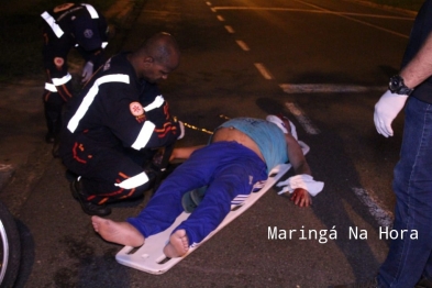 foto de Trauma de crânio - Ciclista é socorrido inconsciente em Maringá 