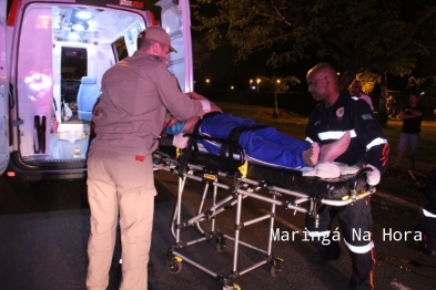 foto de Trauma de crânio - Ciclista é socorrido inconsciente em Maringá 